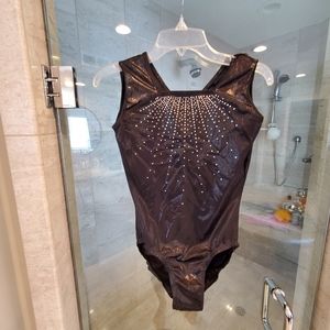 REBECCA'S MOM GYMNASTICS LEOTARD SZ PETITE